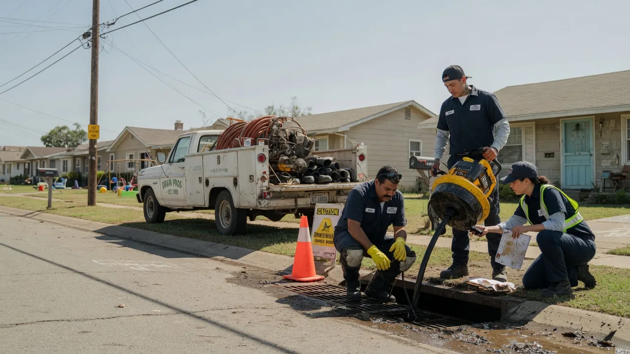 Drain Cleaning in La Coste, TX near me